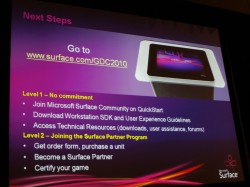 画像ギャラリー No.015のサムネイル画像 / ［GDC 2010］テーブル型ゲームエンターテイメント「Microsoft Surface」はデベロッパを大募集中