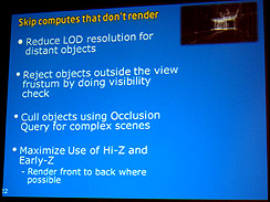 画像ギャラリー No.012のサムネイル画像 / ［GDC 2010］Larrabee計画の延期が影を落とす，Intelの“グラフィックス最適化”セッション