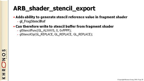 画像ギャラリー No.020のサムネイル画像 / ［SIGGRAPH］Khronos，OpenGL 4.1を発表。カンファレンスからその詳細を確認する