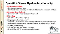 画像ギャラリー No.014のサムネイル画像 / OpenGLはDirectX 11を超え，OpenGL ESは据え置き型ゲーム機と同等以上に。Khronosの最新動向レポート