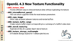 画像ギャラリー No.021のサムネイル画像 / OpenGLはDirectX 11を超え，OpenGL ESは据え置き型ゲーム機と同等以上に。Khronosの最新動向レポート