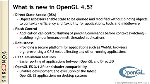 画像ギャラリー No.004のサムネイル画像 / スマホでPS4世代のグラフィックスを実現? OpenGL ES 3.1の拡張機能「Google AEP」や次世代OpenGLの話をKhronos Group代表に聞いてみた