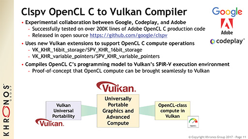 画像ギャラリー No.015のサムネイル画像 / OpenGL 4.6の進化点やOpenCLの将来について，Khronos Group代表のNeil Trevett氏に聞いてみた