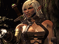 ［E3 2010］セクシーなエルフと筋肉剣士のCo-opプレイに注目が集まる「Hunted：The Demon’s Forge」を，Bethesdaブースで実際にプレイしてきた