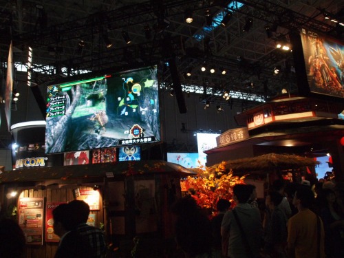 画像ギャラリー No.003のサムネイル画像 / ［TGS 2010］プレイアブルで出展されていた，「モンスターハンターポータブル3rd」をプレイしている模様を撮影したムービーを掲載