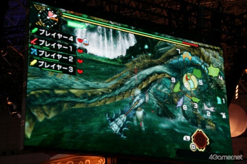 画像ギャラリー No.003のサムネイル画像 / ［TGS 2010］「モンスターハンターポータブル 3rd」のプレイアブルバージョンで，新モンスター「アオアシラ」「ジンオウガ」に挑戦してみた