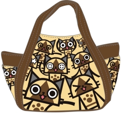 画像ギャラリー No.001のサムネイル画像 / 「MH」シリーズのアイルー＆メラルーが“ビッグトートバッグ”などに