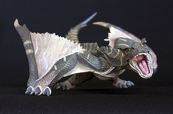 画像ギャラリー No.004のサムネイル画像 / 「モンスターハンターポータブル 3rd」，図鑑風冊子とフィギュアがセットになった「モンスター生態図鑑」発売。第1弾はジンオウガとティガレックス亜種