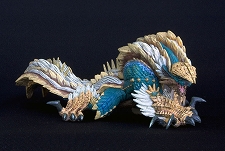 画像ギャラリー No.011のサムネイル画像 / 「モンスターハンターポータブル 3rd」，図鑑風冊子とフィギュアがセットになった「モンスター生態図鑑」発売。第1弾はジンオウガとティガレックス亜種