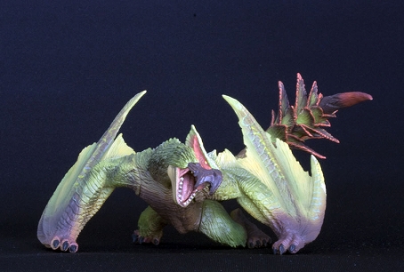 画像ギャラリー No.018のサムネイル画像 / 「モンスターハンターポータブル 3rd」，図鑑風冊子とフィギュアがセットになった「モンスター生態図鑑」発売。第1弾はジンオウガとティガレックス亜種