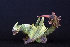 画像ギャラリー No.019のサムネイル画像 / 「モンスターハンターポータブル 3rd」，図鑑風冊子とフィギュアがセットになった「モンスター生態図鑑」発売。第1弾はジンオウガとティガレックス亜種