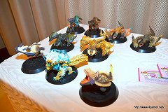 画像ギャラリー No.004のサムネイル画像 / モンスターハンターフェスタ'11決勝大会は10月2日開催。等身大リオレウス希少種(の一部分)も公開された,第2回「モンスターハンターポータブル 3rd」メディア対抗ゲーム大会レポート