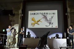 画像ギャラリー No.027のサムネイル画像 / モンスターハンターフェスタ'11決勝大会は10月2日開催。等身大リオレウス希少種(の一部分)も公開された,第2回「モンスターハンターポータブル 3rd」メディア対抗ゲーム大会レポート