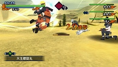 画像ギャラリー No.014のサムネイル画像 / ナルトゲーム初の“フォーマンセルアクション”を実現。PSP用ソフト「NARUTO−ナルト− 疾風伝  キズナドライブ」が2010年内に発売