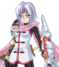画像ギャラリー No.001のサムネイル画像 / PSP「ブレイズ・ユニオン」，前作から登場する2名の女性キャラクターを公開。公式サイトにも新情報が盛りだくさん