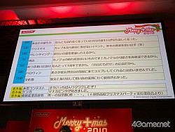 画像ギャラリー No.019のサムネイル画像 / 今年もクリスマスは中止じゃなかった。「ラブプラス クリスマスイベント メリープラスマス2010」に500名以上のカレシが集結。アーケードや3DSの最新情報も明らかに