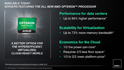 画像ギャラリー No.005のサムネイル画像 / AMD,サーバー向けで初のBulldozerアーキテクチャ採用CPU「Opteron 6200」&「Opteron 4200」シリーズ発表。最大で16コア仕様