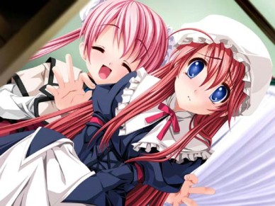 画像ギャラリー No.007のサムネイル画像 / 浴衣に水着……女装男子の暴走が止まりません。「恋する乙女と守護の楯 Portable」の店舗別特典イラストは艶やかな夏の装いだ