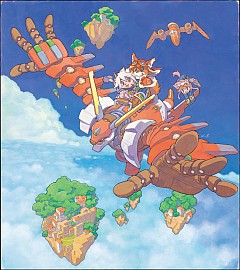 画像ギャラリー No.001のサムネイル画像 / 構想10年,制作3年は伊達じゃない。ただならぬスケールに圧倒されること間違いなしのNDS「Solatorobo それからCODAへ」をレビュー