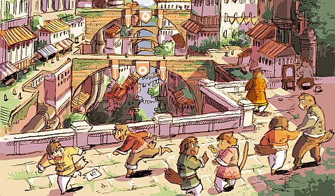 画像ギャラリー No.003のサムネイル画像 / 構想10年,制作3年は伊達じゃない。ただならぬスケールに圧倒されること間違いなしのNDS「Solatorobo それからCODAへ」をレビュー