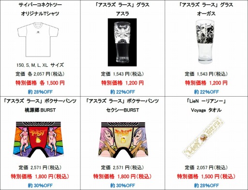 画像ギャラリー No.002のサムネイル画像 / 「サイバーコネクトツー」のグッズがAmazonにて最大30%オフのセール中