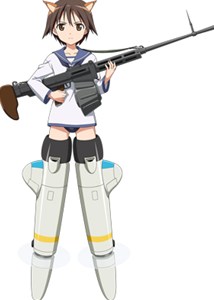 画像ギャラリー No.002のサムネイル画像 / サイバーフロント，3Dポリゴンのウィッチ達が暴れまわるXbox 360用シューティング「ストライクウィッチーズ 白銀の翼」を7月29日に発売，ねんどろいど付き限定版も