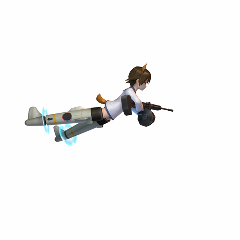 画像ギャラリー No.027のサムネイル画像 / サイバーフロント，3Dポリゴンのウィッチ達が暴れまわるXbox 360用シューティング「ストライクウィッチーズ 白銀の翼」を7月29日に発売，ねんどろいど付き限定版も
