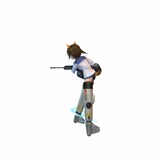 画像ギャラリー No.030のサムネイル画像 / サイバーフロント，3Dポリゴンのウィッチ達が暴れまわるXbox 360用シューティング「ストライクウィッチーズ 白銀の翼」を7月29日に発売，ねんどろいど付き限定版も