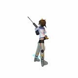 画像ギャラリー No.033のサムネイル画像 / サイバーフロント，3Dポリゴンのウィッチ達が暴れまわるXbox 360用シューティング「ストライクウィッチーズ 白銀の翼」を7月29日に発売，ねんどろいど付き限定版も