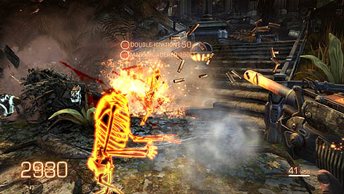 画像ギャラリー No.007のサムネイル画像 / トリガーハッピー期待のFPS「Bulletstorm」のスクリーンショットが公開。どうやって倒していいのか分からない超巨大モンスターの姿も