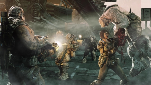 画像ギャラリー No.004のサムネイル画像 / 「Gears of War 3」カーマイン兄弟の長男は，弟と“同じような”末路を辿るのか？　運命はプレイヤーが購入する「Tシャツ」に託された！