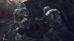画像ギャラリー No.006のサムネイル画像 / 「Gears of War 3」カーマイン兄弟の長男は，弟と“同じような”末路を辿るのか？　運命はプレイヤーが購入する「Tシャツ」に託された！