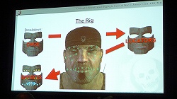 画像ギャラリー No.004のサムネイル画像 / ［GDC 2011］リグの自動化により高速かつ豊かな表情アニメーションを実現。「Gears of War 3」の舞台裏を支える“キャラクター・リガー”の奮闘