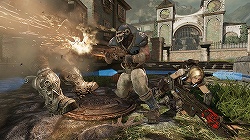画像ギャラリー No.001のサムネイル画像 / レトロランサーやソードオフ・ショットガンの使い勝手は? 「Gears of War 3」メディア向けマルチプレイ体験会レポートを掲載