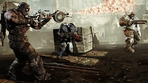 画像ギャラリー No.014のサムネイル画像 / レトロランサーやソードオフ・ショットガンの使い勝手は? 「Gears of War 3」メディア向けマルチプレイ体験会レポートを掲載