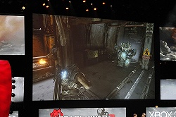 画像ギャラリー No.006のサムネイル画像 / ［E3 2011］100万人のゲーマーが予約したシリーズ最新作，「Gears of War 3」のデモプレイが公開に。今作では“動くカバーポイント”が登場？