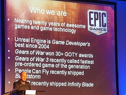 画像ギャラリー No.003のサムネイル画像 / ［Gamescom］Epic Games社長のマイケル・キャップス氏「Unreal Engine 4.0」の開発と5つの新規プロジェクトの開発着手を明言