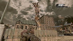 画像ギャラリー No.008のサムネイル画像 / マーカスの過去やカーマイン（長兄）の活躍が圧倒的なスケールで描かれるシリーズ最終章。「Gears of War 3」キャンペーンモードのメディア体験会レポートをムービーと共にお届け