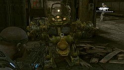 画像ギャラリー No.014のサムネイル画像 / マーカスの過去やカーマイン（長兄）の活躍が圧倒的なスケールで描かれるシリーズ最終章。「Gears of War 3」キャンペーンモードのメディア体験会レポートをムービーと共にお届け