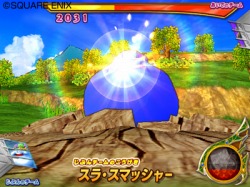 画像ギャラリー No.008のサムネイル画像 / で，でかっ。「ドラゴンクエスト モンスターバトルロードビクトリー」，“キングスライム”や“ブオーン”などの合体モンスターも参戦
