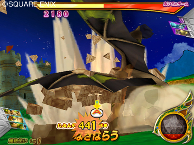 画像ギャラリー No.014のサムネイル画像 / で，でかっ。「ドラゴンクエスト モンスターバトルロードビクトリー」，“キングスライム”や“ブオーン”などの合体モンスターも参戦