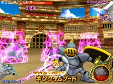 画像ギャラリー No.085のサムネイル画像 / で，でかっ。「ドラゴンクエスト モンスターバトルロードビクトリー」，“キングスライム”や“ブオーン”などの合体モンスターも参戦