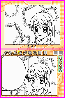 画像ギャラリー No.005のサムネイル画像 / パーツの組み合わせでオリジナルまんがを作れるNDS用ソフト「Let's! まんが家DS Style」が本日発売