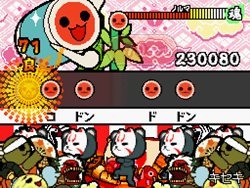 画像ギャラリー No.009のサムネイル画像 / 日本を舞台に妖怪とバトル。「太鼓の達人DS ドロロン！ヨーカイ大決戦！！」は7月1日発売予定。通信プレイには勝敗を気にせず楽しめる新ルールが追加