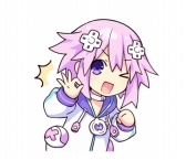 画像ギャラリー No.003のサムネイル画像 / 「超次元ゲイム ネプテューヌ」の主人公ネプテューヌのLINEスタンプが登場