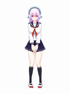 画像ギャラリー No.016のサムネイル画像 / 「はじめまして！　すーぱーそに子です」，ニトロプラスの新作「ソニコミ」は，フル3Dの美少女と絆を深める恋愛コミュニケーションだ