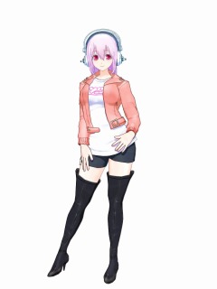 画像ギャラリー No.018のサムネイル画像 / 「はじめまして！　すーぱーそに子です」，ニトロプラスの新作「ソニコミ」は，フル3Dの美少女と絆を深める恋愛コミュニケーションだ