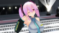 画像ギャラリー No.002のサムネイル画像 / そに子がミクの衣装を借りてきた? 「ソニコミ」に「初音ミク」のコスチュームが登場