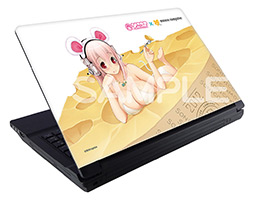 画像ギャラリー No.002のサムネイル画像 / マウスコンピューター,天板部に「すーぱーそに子」が描かれた「ソニコミ」推奨ノートPCを発売。6月27日に予約受付がスタート