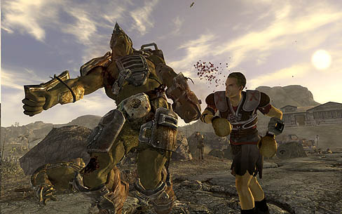 画像ギャラリー No.002のサムネイル画像 / ラスベガスは俺のもの。ゼニマックス,「Fallout 3」の待望の続編,「Fallout: New Vegas」を2010年11月4日に発売